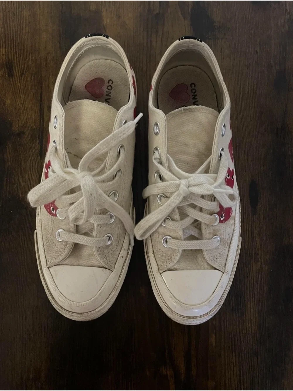 Comme des Garçons PLAY x Converse sneakers